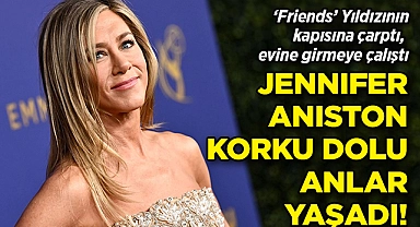 Jennifer Aniston Panik Dolu Anlar Yaşadı: Bir Kişi Kapısına Çarpıp Evine Girmeye Çalıştı!