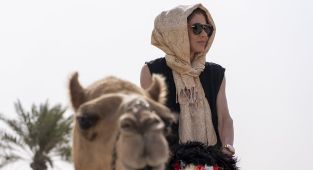 Kristi Noem trolled as she rides camel and goes full 'ICE Barbie'