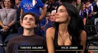 Kylie Jenner and Timothée Chalamet go viral after flirty moment at NBA