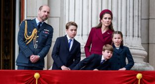 Lip reader reveals Prince Louis's verdict on VE Day flypast