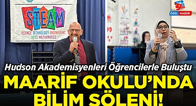Maarif Okulu'nda STEM Rüzgarı Esti: Hudson Akademisyenleri Öğrencilerle Buluştu!