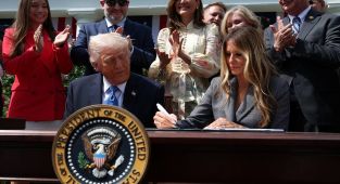 Melania SIGNS 'powerful' new law protecting victims from revenge porn