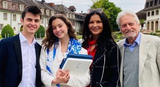 Michael Douglas and Catherine Zeta-Jones' children's acting careers