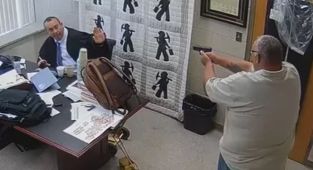 New video reveals moment before judge was shot dead by sheriff friend