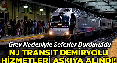 NJ TRANSIT Demiryolu Hizmetleri Askıya Alındı: Grev Nedeniyle Seferler Durduruldu!