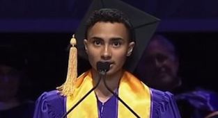 NYU make savage move after student condemns 'genocide' in grad speech