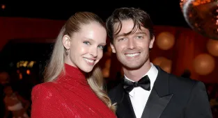 Patrick Schwarzenegger's fiancee shows off her bikini body