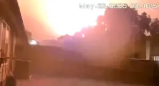 Private jet seen exploding in thunderous FIREBALL that killed six