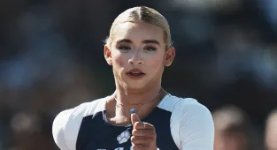 Protests as trans athlete thrashes female rivals at state championship