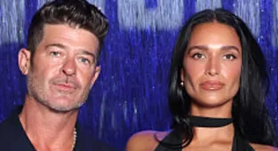 Robin Thicke, 48, marries baby mama, 30, after seven-year engagement