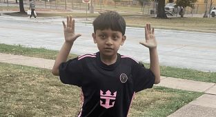 School boy, 9, is horrifically killed while crossing the street
