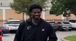 Shedeur Sanders arrives for Cleveland Browns duty