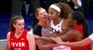 Snappy Angel Reese gives eight-word verdict on Caitlin Clark spat