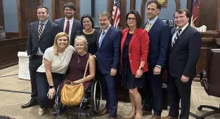 Teacher wins $70M after she collapsed at home and woke up with no legs