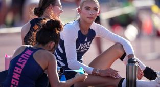 The trans athletes who are ruining everyday teen girl's chances
