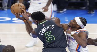 Thunder-Wolves: Gilgeous-Alexander leads OKC to Game 1 win in West finals