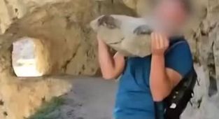 Tourist faces £168K fine for hurling rock into gorge in national park