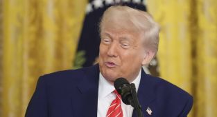 Trump gushes over Melania's mothering of son Barron and his own mom