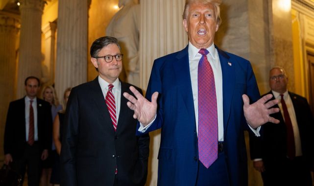 Trump rips reporter as GOP infighting threatens to tank his big bill