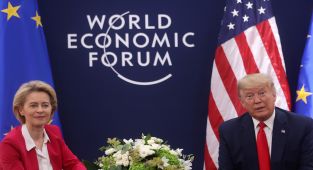 Trump rows back tariff threat to agree EU trade-talk extension