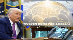 Trump says Canada will pay $61bn for Golden Dome, or become 51st state