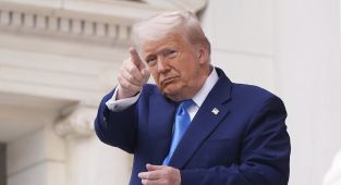Trump threatens California after transgender long jumper triumphs