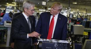 Trump threatens tariffs on beloved iPhones as he chews out Apple