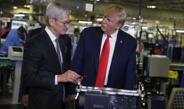 Trump threatens tariffs on beloved iPhones as he chews out Apple