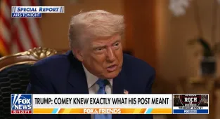 Trump's fiery six-word response to James Comey's instagram post