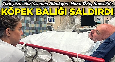 Türk Yüzücüler Yasemin Altıntaş ve Murat Öz, Pasifik Okyanusu'nda Köpek Balığı Saldırısına Uğradı!
