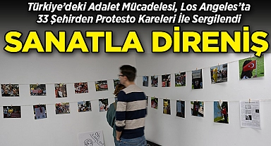Türkiye'deki Adalet Mücadelesi, Los Angeles'ta 33 Şehirden Protesto Kareleri İle Sergilendi!