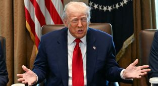 U.S. economy goes into reverse amid tariff war but Trump blames Biden
