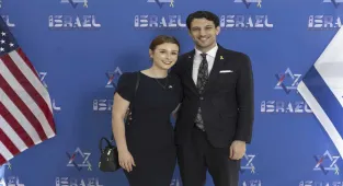 Vigil held for slain Israeli embassy staffers