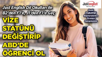 Just English Dil Okulları ile Vize Statünü Değiştir, ABD'de Öğrenci Ol!