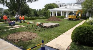 A look inside Trump's major White House renovation
