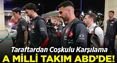 A Milli Takım ABD'de! Taraftarlar Ay-yıldızlıları Yalnız Bırakmadı!
