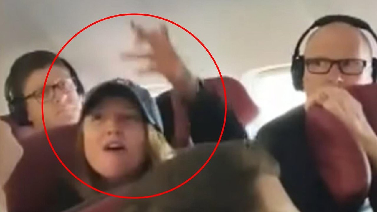 All hell breaks loose on plane as passenger is REMOVED from a flight