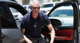 ALS stricken Eric Dane seen for first time since bombshell interview