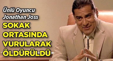 Amerikalı Oyuncu Jonathan Joss, Sokak Ortasında Vurularak Öldürüldü!