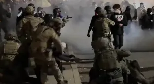 Anti-ICE protests explode in Portland with tear gas and rubber bullets