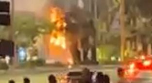 'Explosion' rocks Las Vegas strip: 'It sounded like a bomb