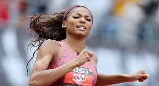 'Weirdo' fan who harassed Olympic star Gabby Thomas handed punishment
