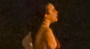 Billie Eilish goes for a late night dip with pals in Barcelona