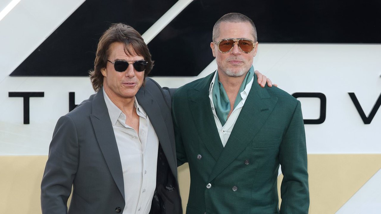 Brad Pitt teams up with Tom Cruise at F1: The Movie premiere in London