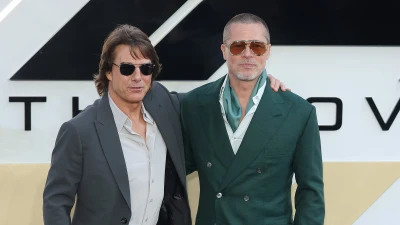 Brad Pitt teams up with Tom Cruise at F1: The Movie premiere in London