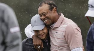 Charlie Woods hints at tense relationship with dad Tiger