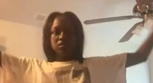 Court descends into chaos as Detroit mom caught making SNACK on call