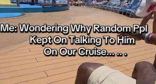 Cruise passenger fury at learning why people were flirting with him