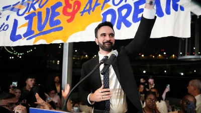 Democratic socialist takes dramatic step to become next mayor of NYC