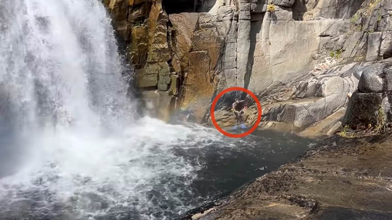 Diver reveals mission to recover hikers from California waterfall